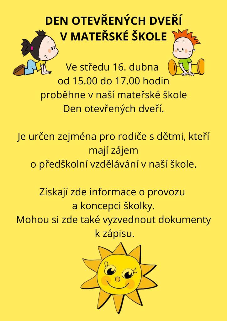 den otevřených dveří