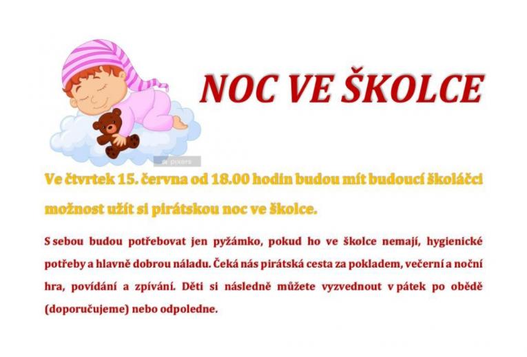 Noc ve&nbsp;školce 