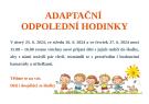 adaptační hodinky plakat